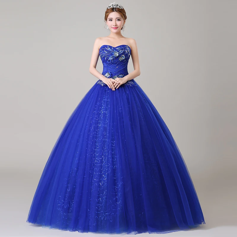 

Evening Dress Strapless Luxurious Ball Gown Sleeveless Floor-Length Appliques Backless Tulle New Woman Formal Party Gowns A1829