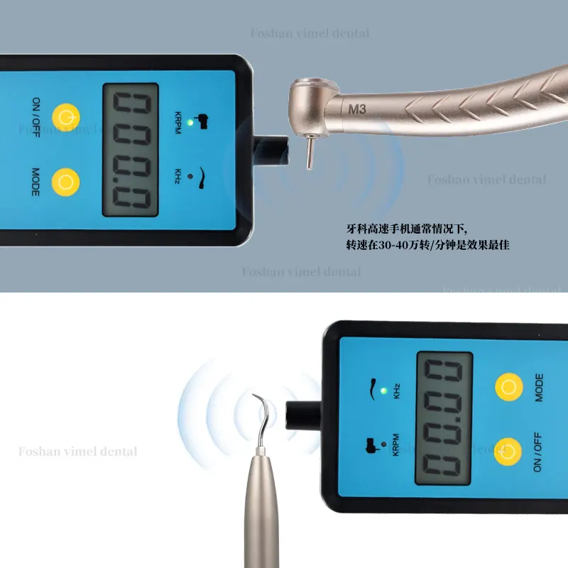 Dental Testing Instrument Handpiece Tacho Meter Techometer For Dental Handpiece Spare Units