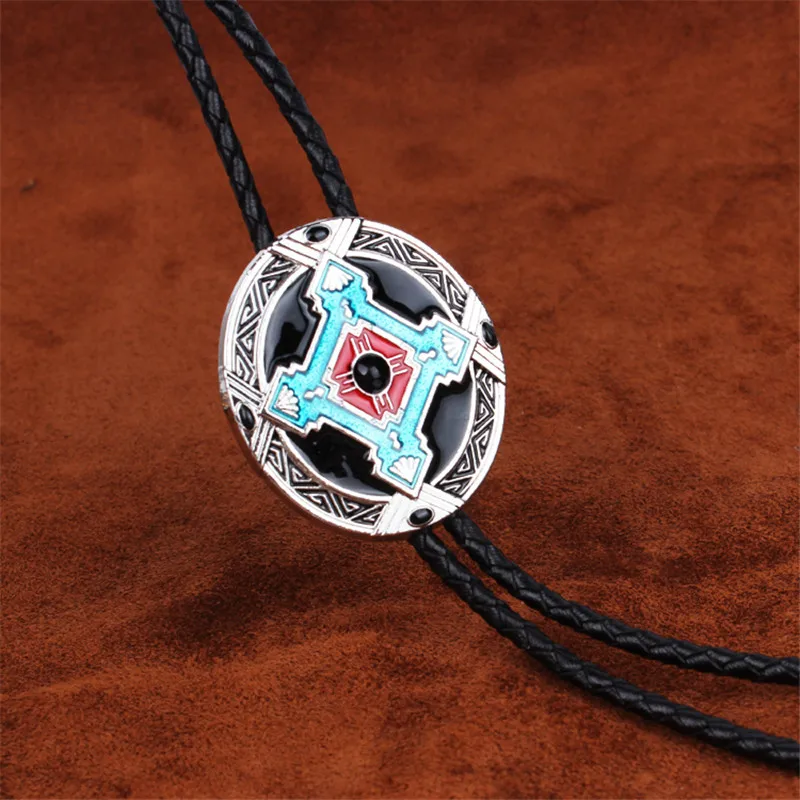 Totem bolo tie tie clip American western cowboy bolo tie tie