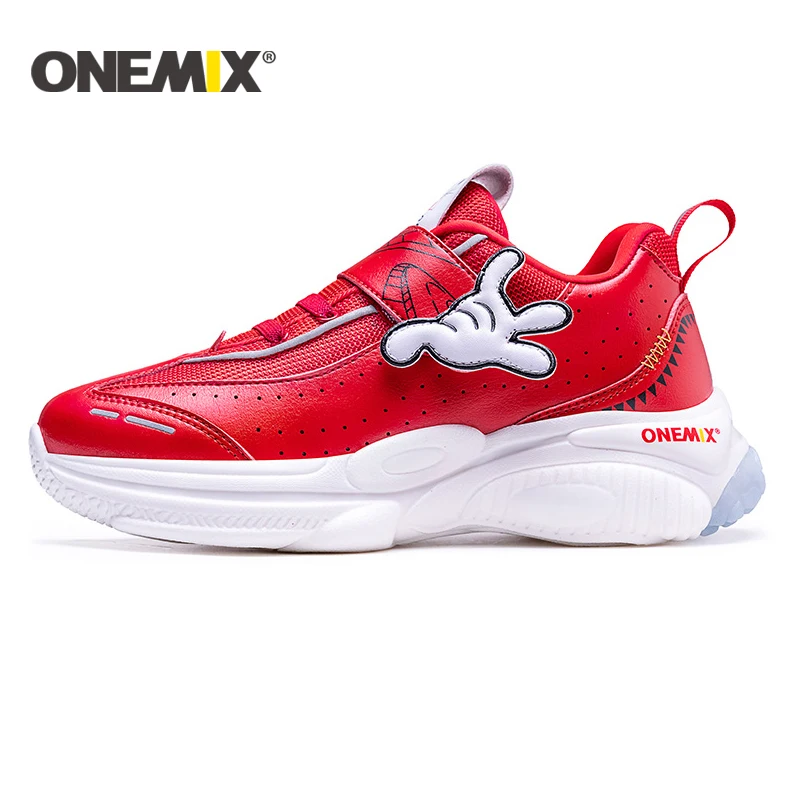 ONEMIX 2020 NEW Kids Sneakers Girls Boys Mesh Sport Sneakers Lightweight Casual Kids Shoes Comfortable and breathable Kids Shoes