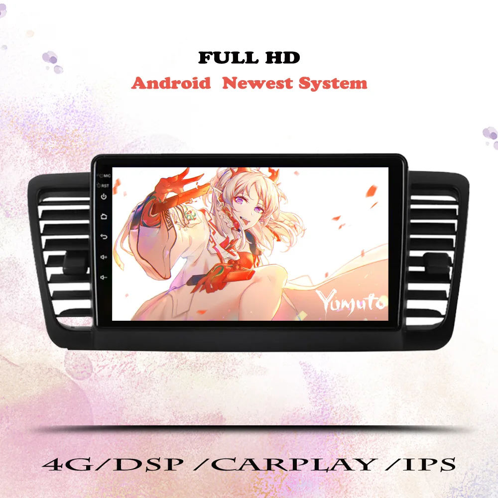 Car Radio For Subaru Outback 3 Legacy 4 2003 2005 2007 2009 Auto Multimedia Video Player Navigation GPS DVD Head Unit Carplay