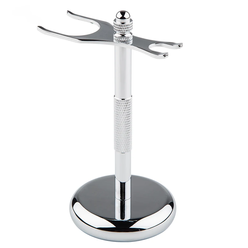 Men Razor Holder Stainless Steel Shaving Brush Stand Safety Razor It Razor Holder 15cm Razor Rack & Brush not including