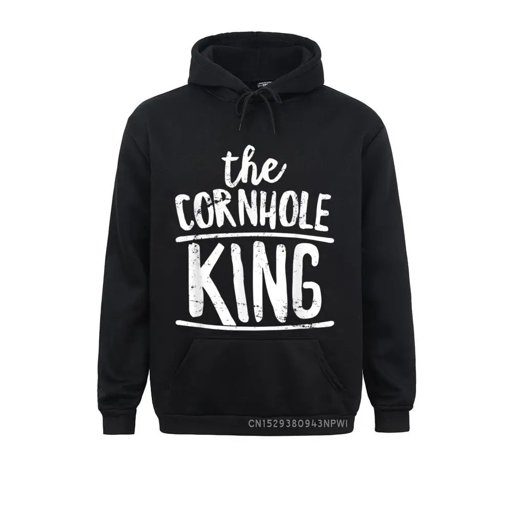 

Cornhole King Funny Bean Bag Toss Hoodie 4th Of July Pullover Sweatshirts Hip Hop Printed On Mens Hoodies Hip Hop Clothes Winter