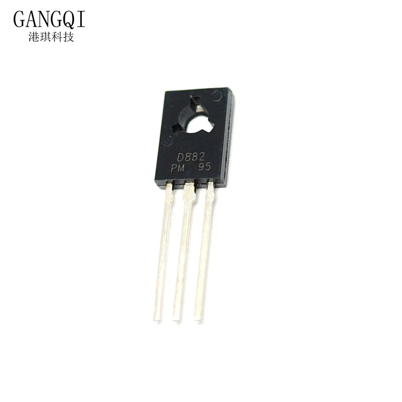 20PCS 2SD882 2SB772 TO-126 10PCS D882 + 10PCS B772 TO126 IC New Original In Stock