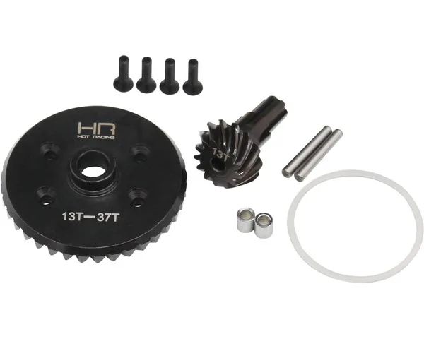 

Hot Racing steel helical spiral 37T 13T gear set for Arrma 1/10 4WD