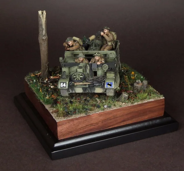 1/35 Model z żywicy rysunek GK , 4 rysunek, nie ma samochodu, zestaw niezmontowany i niepomalowany