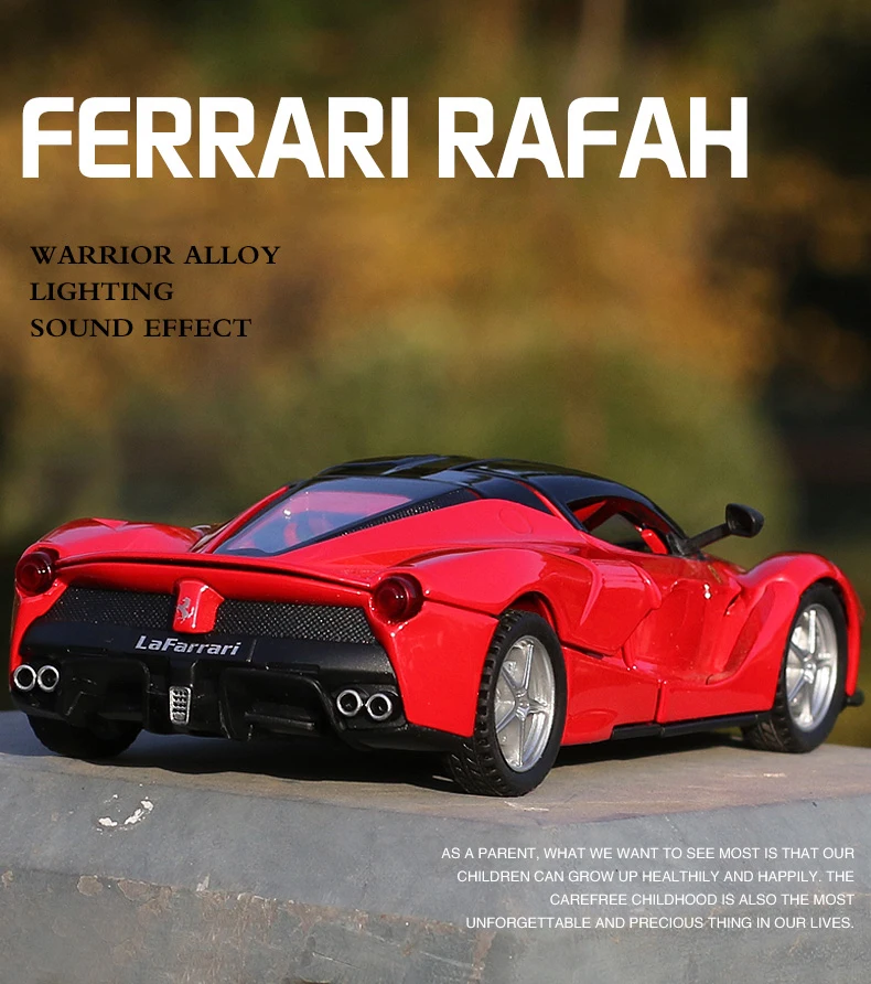 Ferrari LaFerrari ミニカー 1/32世界限定499台新品未使用 1:32 Toy Car Ferrari Laferrari Toy Alloy Car Diecasts & Toy