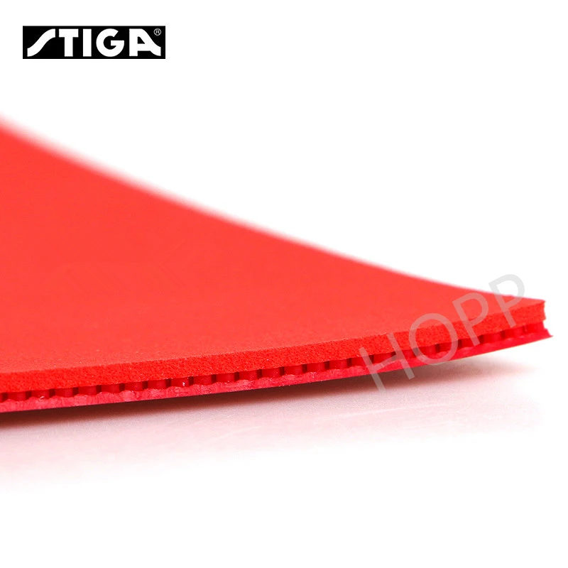STIGA MANTRA M / H / S Tischtennis Gummi Pips-In Offensive Made in Japan Original STIGA Ping pong Schwamm – Detail 7