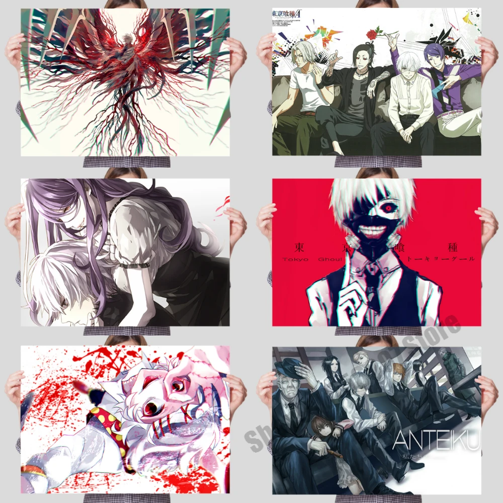 Anime Canvas Painting Wall Art Tokyo Ghoul Kinki Ken Dongxiang Home Decoration Posters and Prints Pictures for Living Room Decor