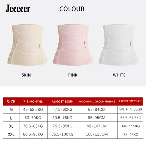 Women Modeling Belt Postpartum Bandage Postnatal Support Girdle Waist Trainer Shapewear Belly Band Body Shaper Corset Slimming - Image 6