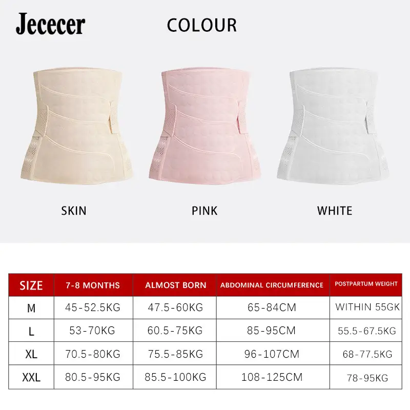 Women Modeling Belt Postpartum Bandage Postnatal Support Girdle Waist Trainer Shapewear Belly Band Body Shaper Corset Slimming - Image 6