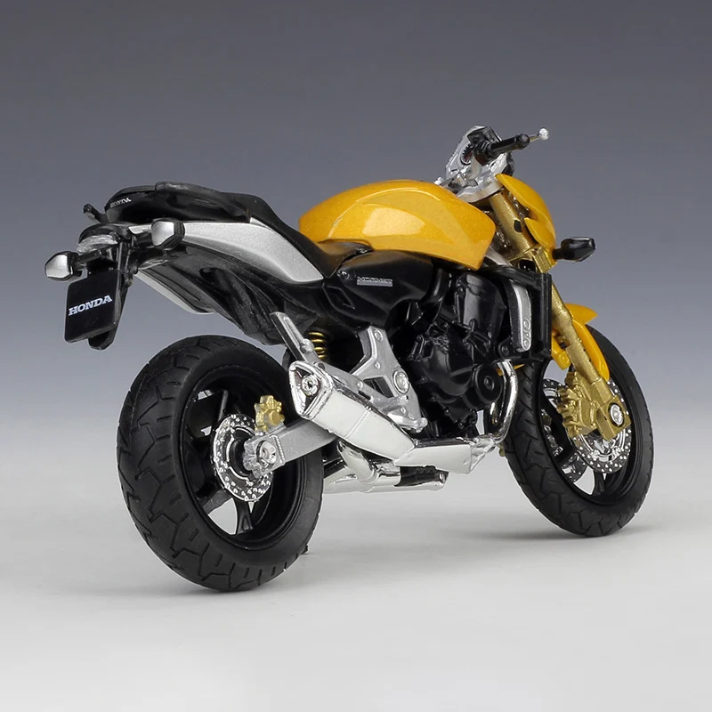 Welly 1:18 Motorcycle Models Hornet Alloy Model Motorcycle Model Motor Bike Miniature Race Toy For Gift Collection