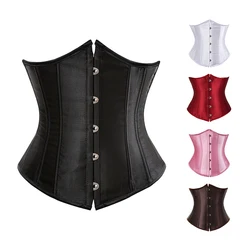 SEXY Gothic Underbust Corset and Waist cincher Bustiers Top Workout Shape Body Belt Plus size Lingerie S-6XL