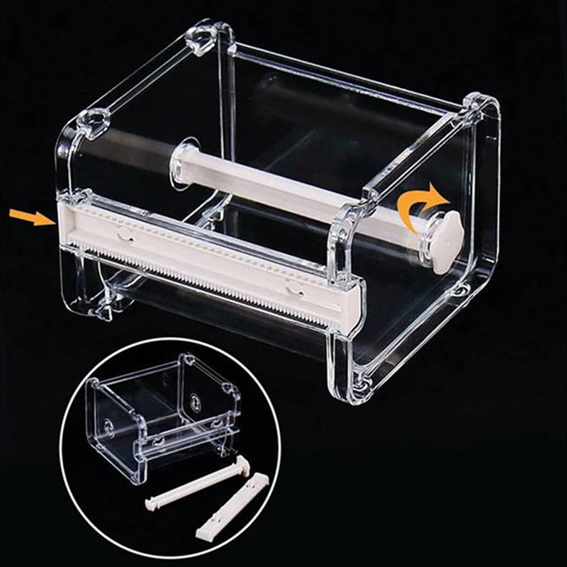 4 Pack Transparent Sichtbar Desktop Multi Washi Masking Tape Dispenser, Band Cutter, Rolle Band Halter