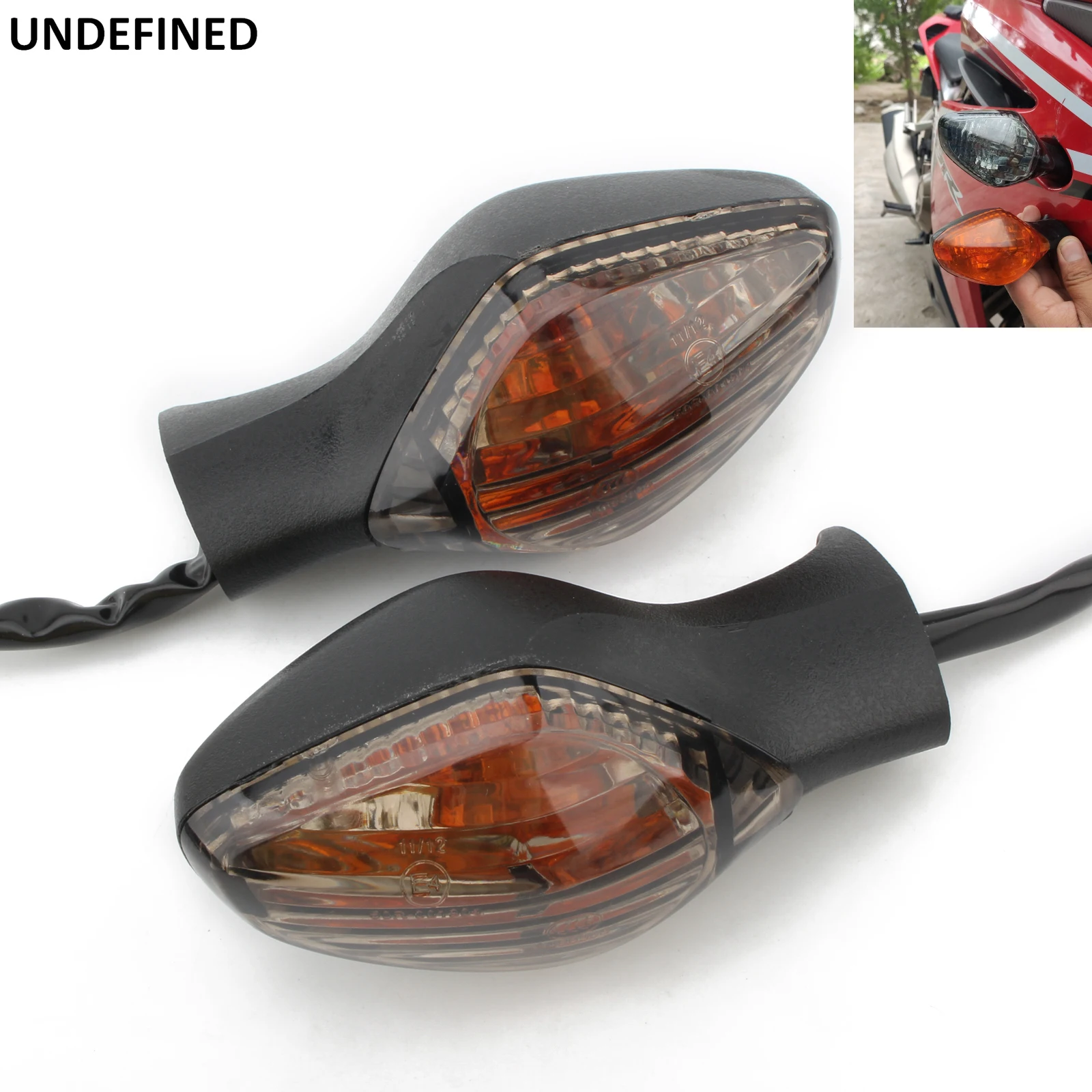 Turn Signals For Honda CBR500R CB500F CB500X CBR650F 2014-2020 Motorcycle Blinker Indicator Lamp Front Rear Flashing Tail Lights