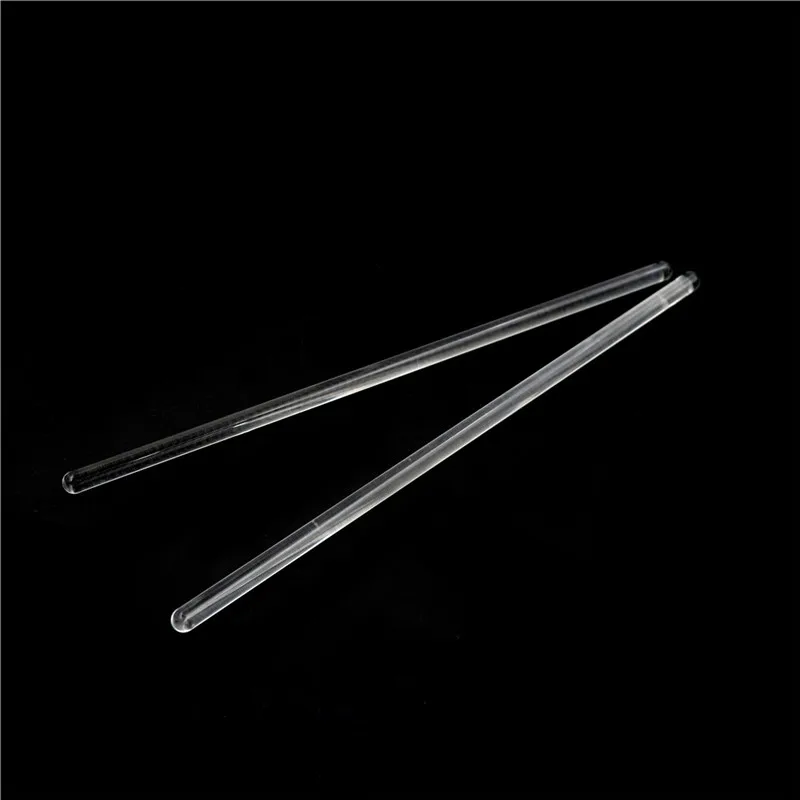 2pcs Lab Use Stir Glass Stirring Rod Laboratory Tool 6*200mm