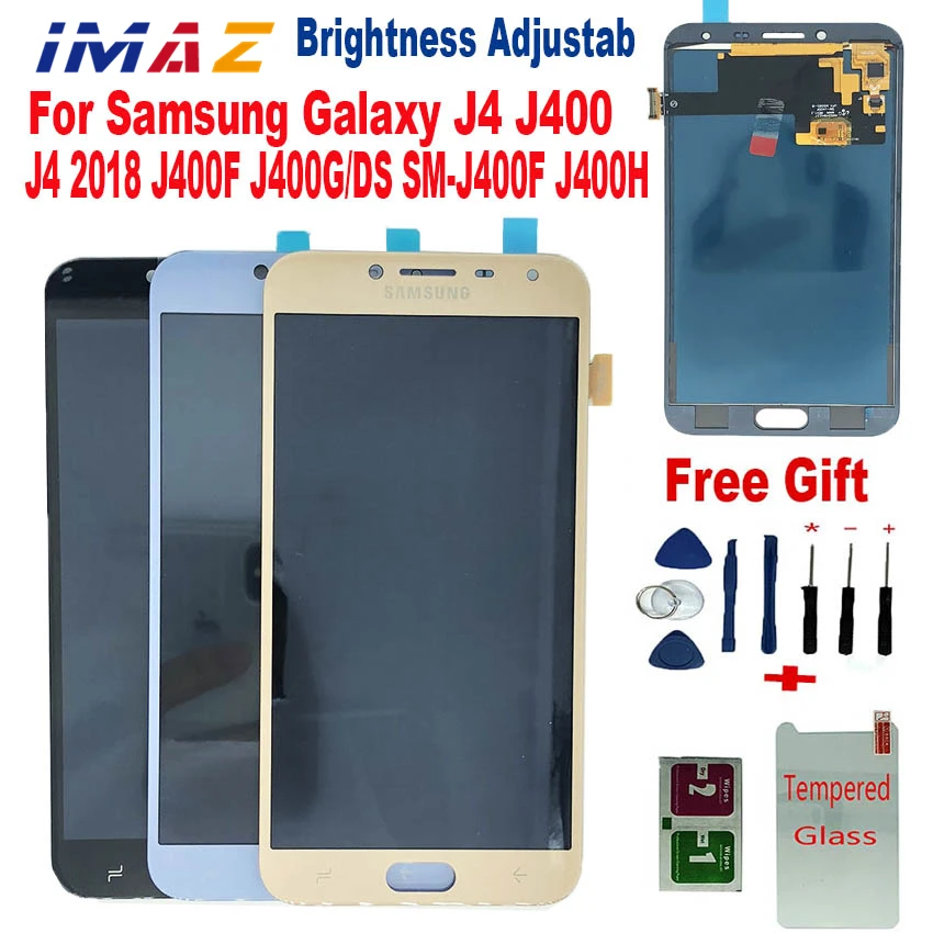 

IMAZ 5.5” For Samsung Galaxy J4 2018 J400 J400F J400H J400M J400G/P Display Touch Screen Digitizer Replacement parts For J4 LCD