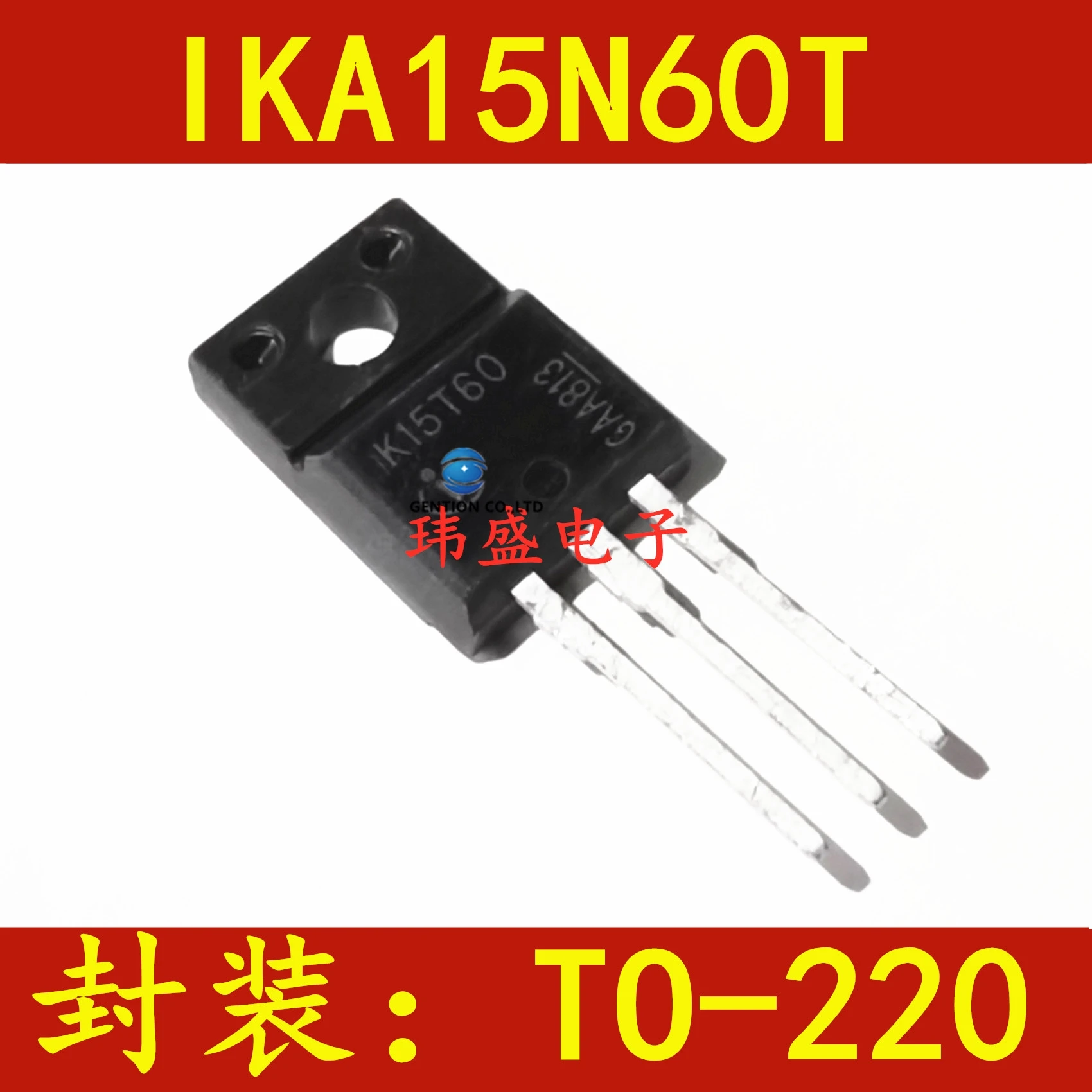 10 pces ika15n60t k15t60 o TO-220-f encapsulamento igbt tubo efeito de campo mos tubo em estoque 100% novo e original