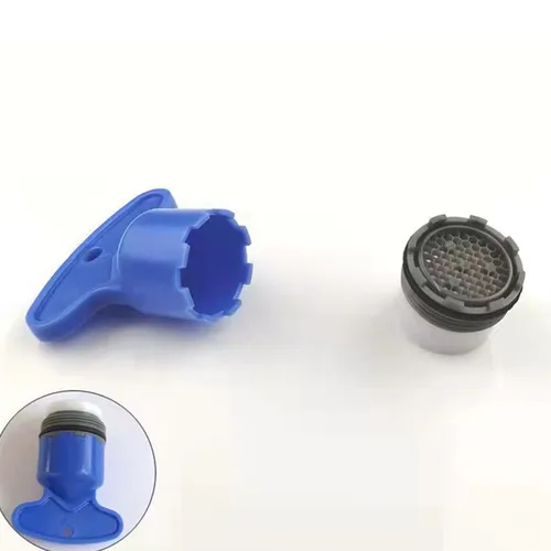 Imagen 2 del producto 16 18 22 24 a M22 filtro de salida aireador de grifo de cocina y adaptador de grifo oculto con llave conectores purificador de agua de burbujeador