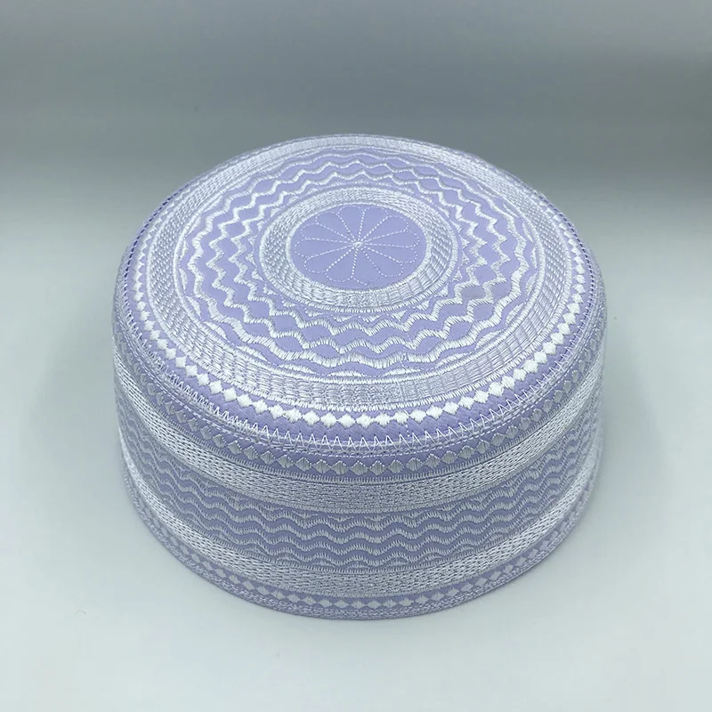 Sombreros de oración musulmanes para hombres, bordado de algodón, ocio, Arabia Saudita, sombrero islámico, pañuelo en la cabeza, ropa, turbante