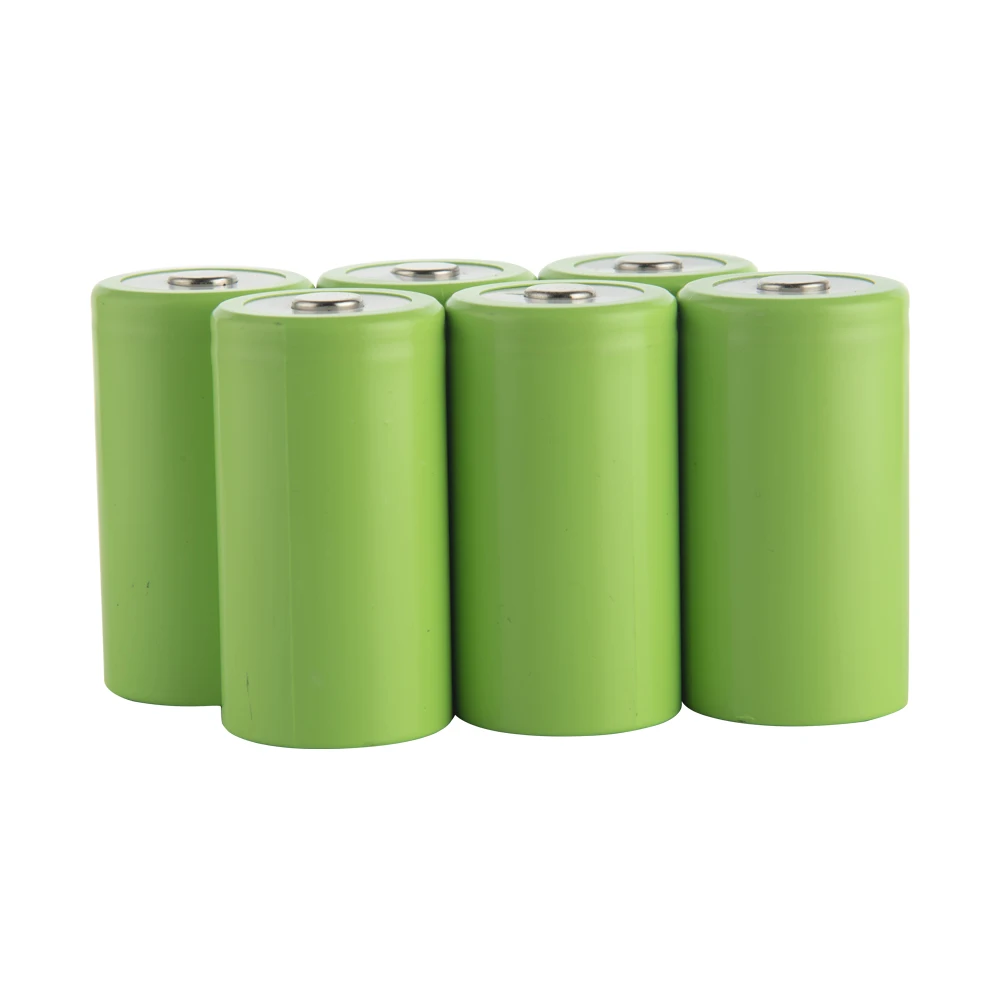 5pcs D 10000mAh 1.2V Ni-MH power Battery cell rechargeable 40A 60x32mm Apply to electrical tools  Electric drill Electric hammer