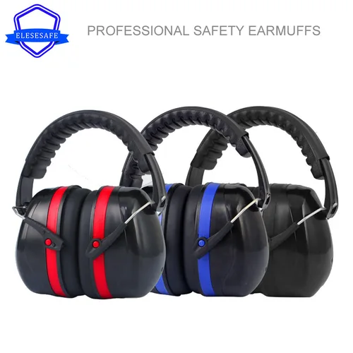 Auriculares ajustables con reducción de ruido de alta calidad, orejeras de seguridad de SNR-35dB para estudiar, dormir, carpintería, protección auditiva