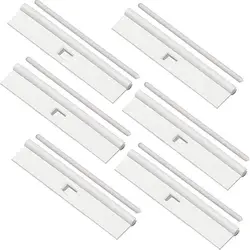 Slat Hanger 6Pack for Blinds Hook Carrier 3.5inch/89mm Blinds Vane, Plastic Spline for Vertical Blind Components/Parts/Accessory