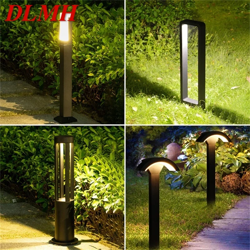 

DLMH Outdoor Lawn Lamp Contemporary LED Waterproof Patio Garden Light For Home Porch Villa