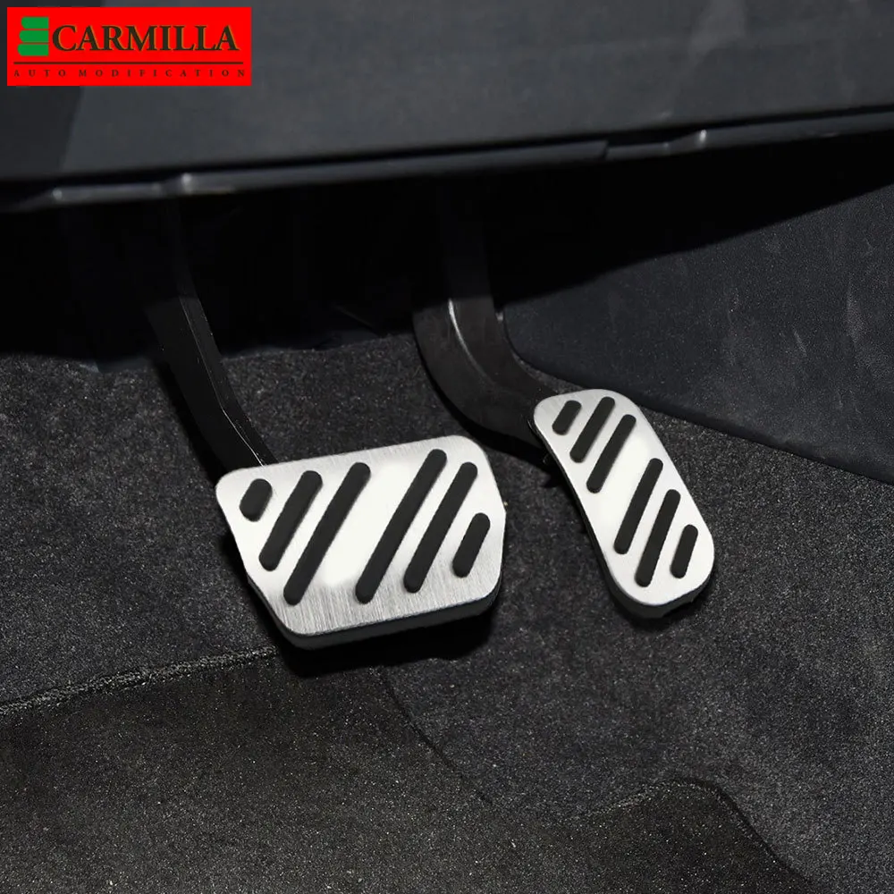 

Carmilla AT Car Pedals for Toyota C-HR CHR C HR 2016 2017 2018 2019 2020 2021 Stainless Steel Gas Brake Protection Pedal Cover