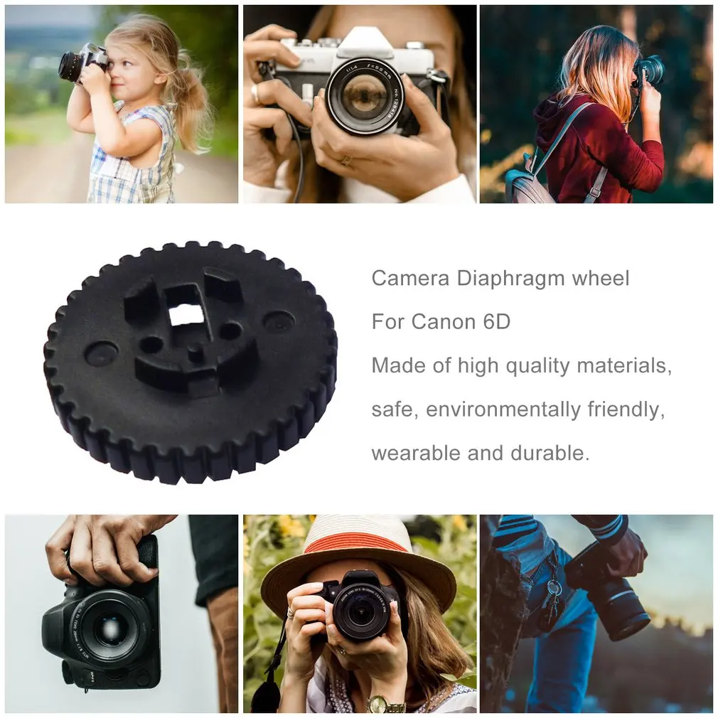 Кнопка затвора диафрагма колесо вращающееся колесо дисковое колесо для Canon 6D запасная часть для цифровой камеры