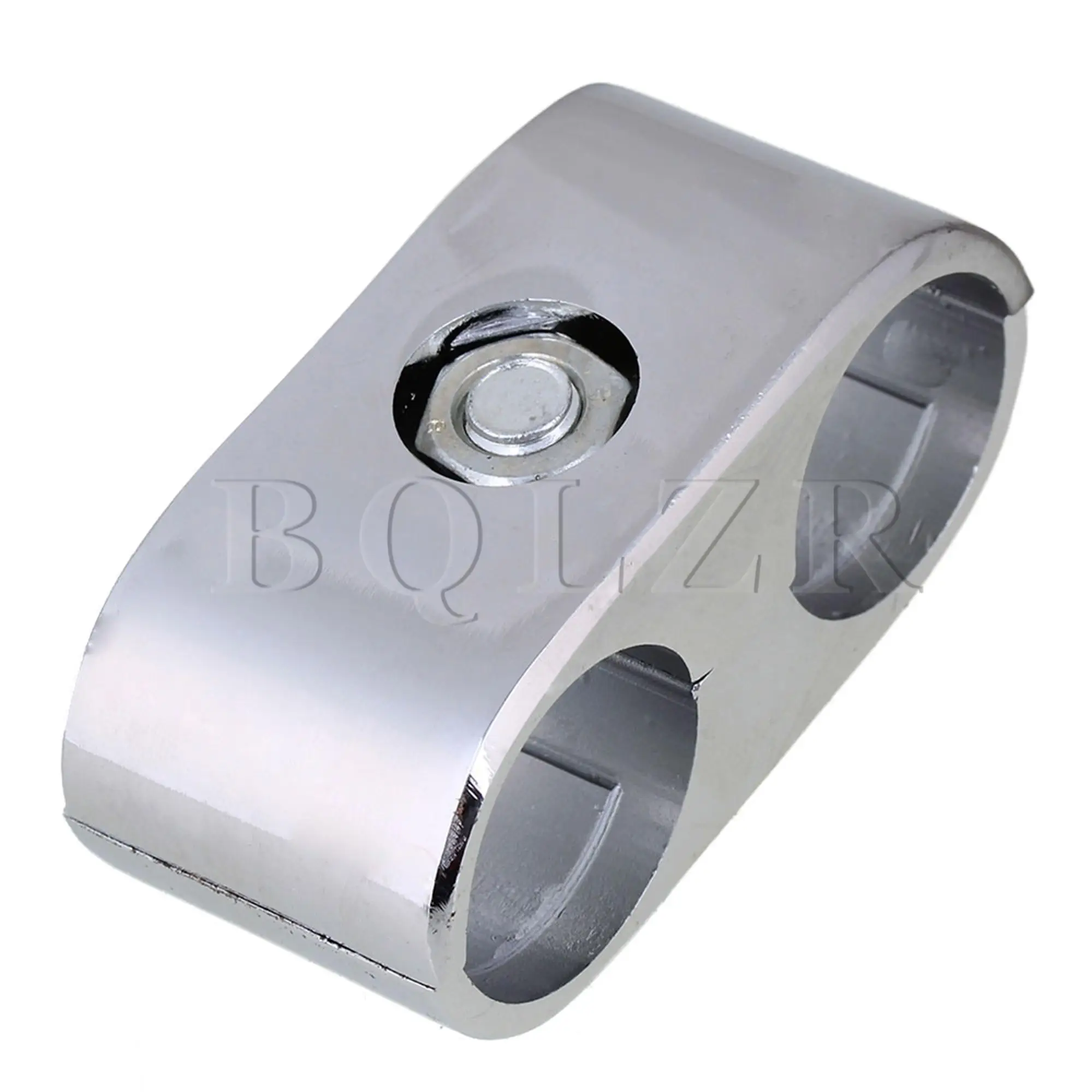 25mm Silver Aluminum Shelf Display Rack Scaffold Tube Connector Pipe Fittings