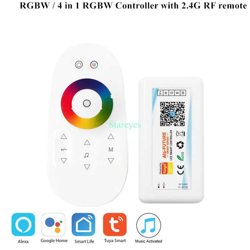 RGBW add 2.4G RF