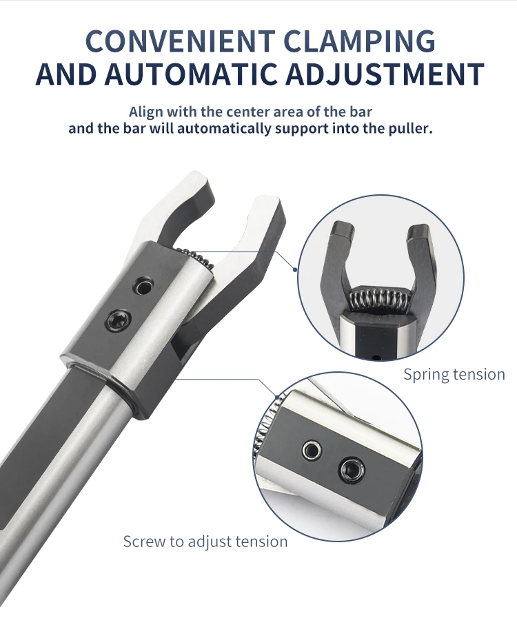 Automatic Puller LLQ-W16/20/25/32 LLQ-D20/25/32 Feeder CNC Two Claws Sqaure Round Bar Puller Clipper Back-Pull Extractor Lathes