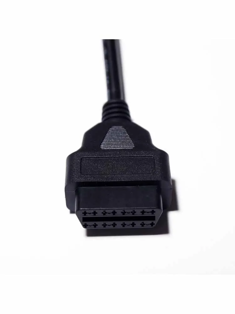 0.3/1.5/ 3 Meter Male To 16Pin Female OBD II Connector OBD2 Extension Cable OBD2 16 Pin Car Scanner Convert Adapter Best Price