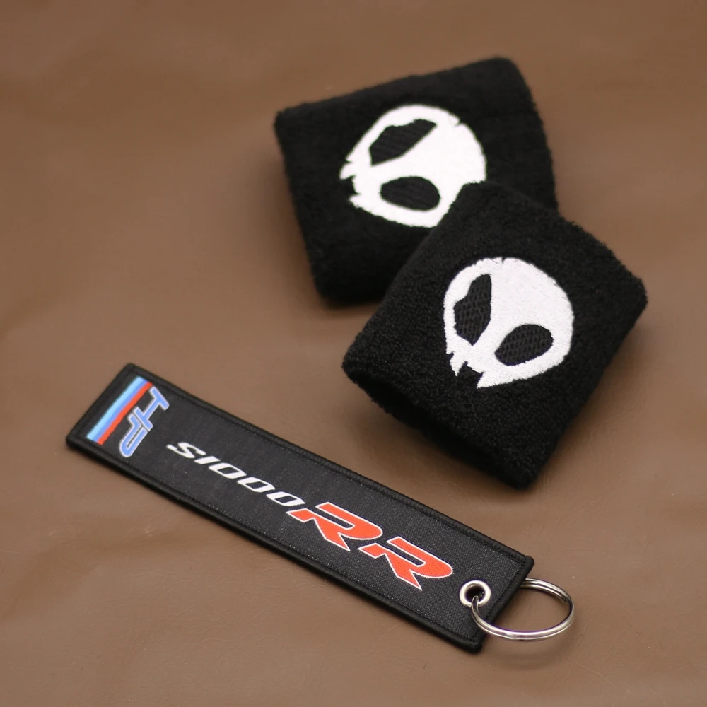 Motorrad Flüssigkeit Öl Bremse Reservoir Abdeckung Socke Socken Für BMW S1000RR S100R 2009 2010 2011 2012 2013 2014 2015 2016 2017 2018
