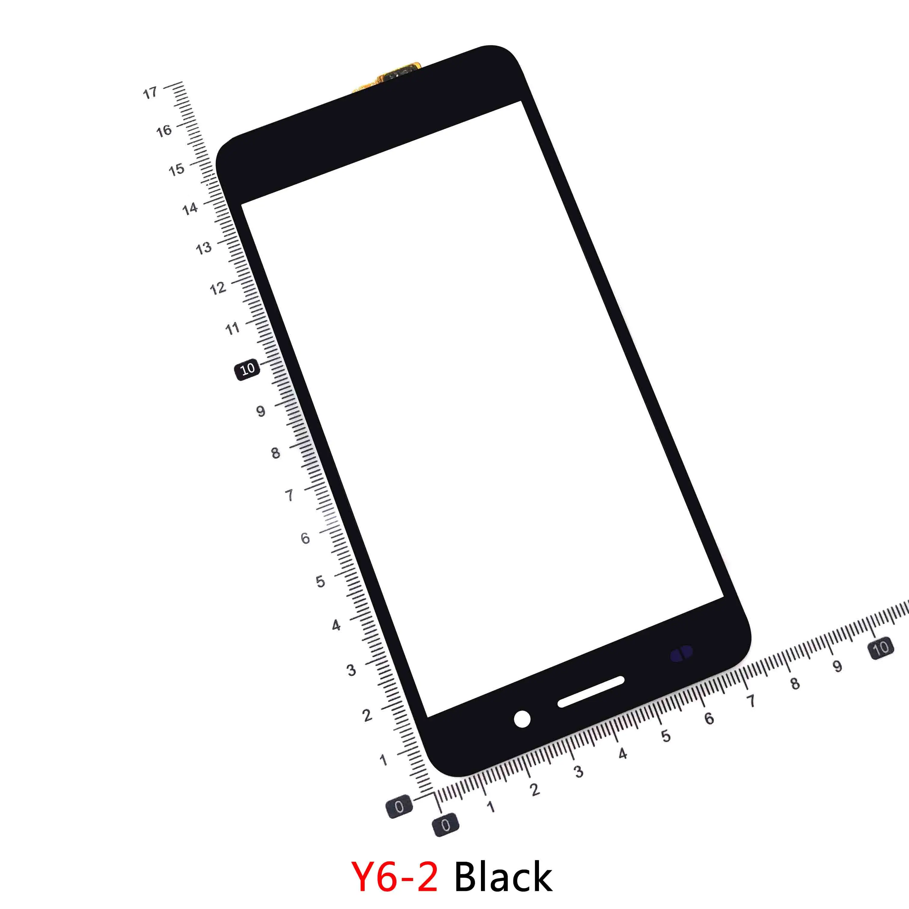 Touch Screen For Huawei  Y6 PRO 2017 2018 2019 Y6-2 Y6II TouchScreen Digitizer Panel Sensor Front Outer Glass