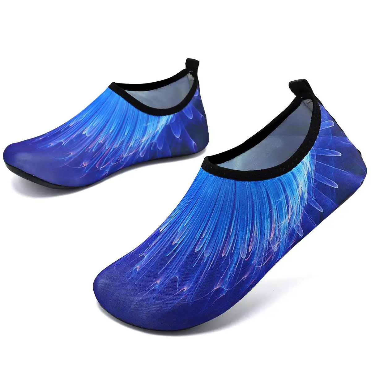 Water Shoes Unisex Quick Dry Beach Sock Barefoot Shoes Men Women Swimming Upstream Sneaker Light Yoga Aqua Shoe Striped Colorful