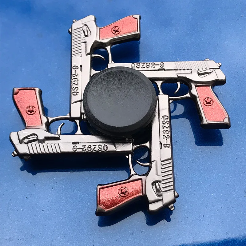 PUBG AWM M4A1 Handspinner-Pistole aus Zinklegierung, Metall-Fidget-Spinner, King of Glory Serie, Spinner für Erwachsene, Stressabbau-Spielzeug – Detail 11