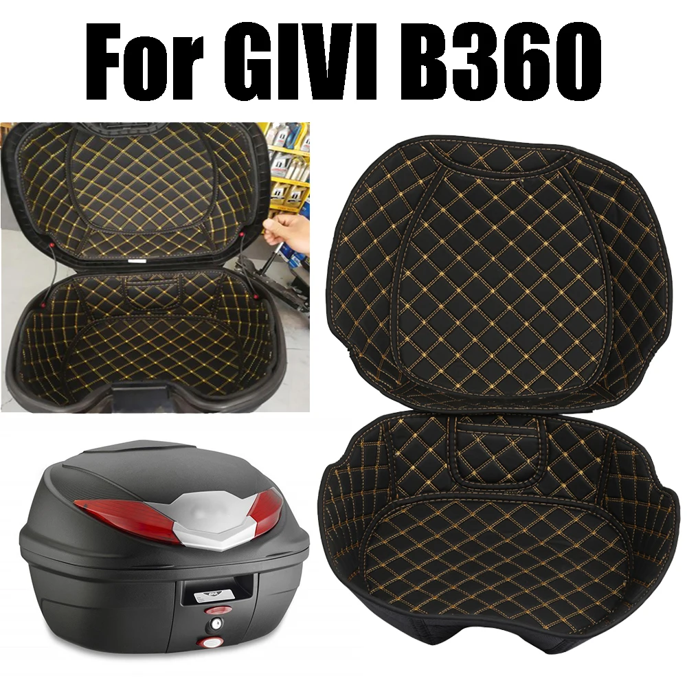 For GIVI B360 B 360 B360N Motorcycle Accessories Tail Trunk Case Liner Pad Luggage Box Inner Container Lining Pads Bag Protector