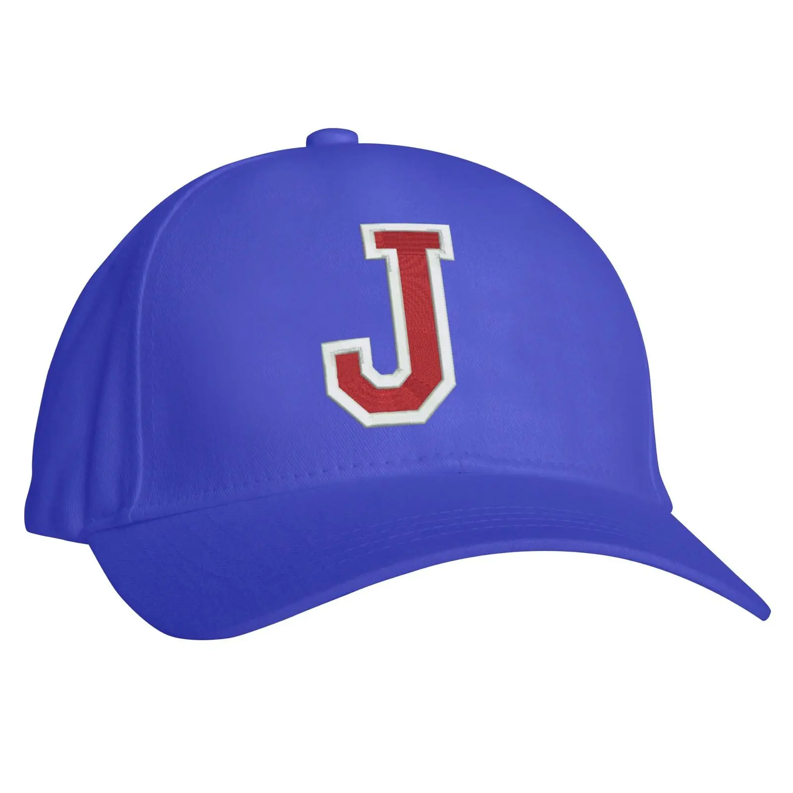 Letter J Baseball cap Birthday Gift Alphabet Hiphop Style Printed Design Hat