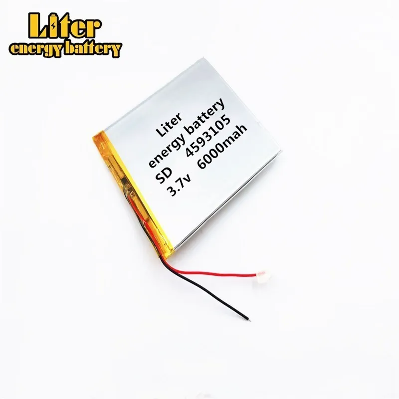 3.7V,6000mAH,4593105 Original L G battery polymer lithium ion battery;SmartQ T20,VI40, A86 Dual Core P85 Tablet PC