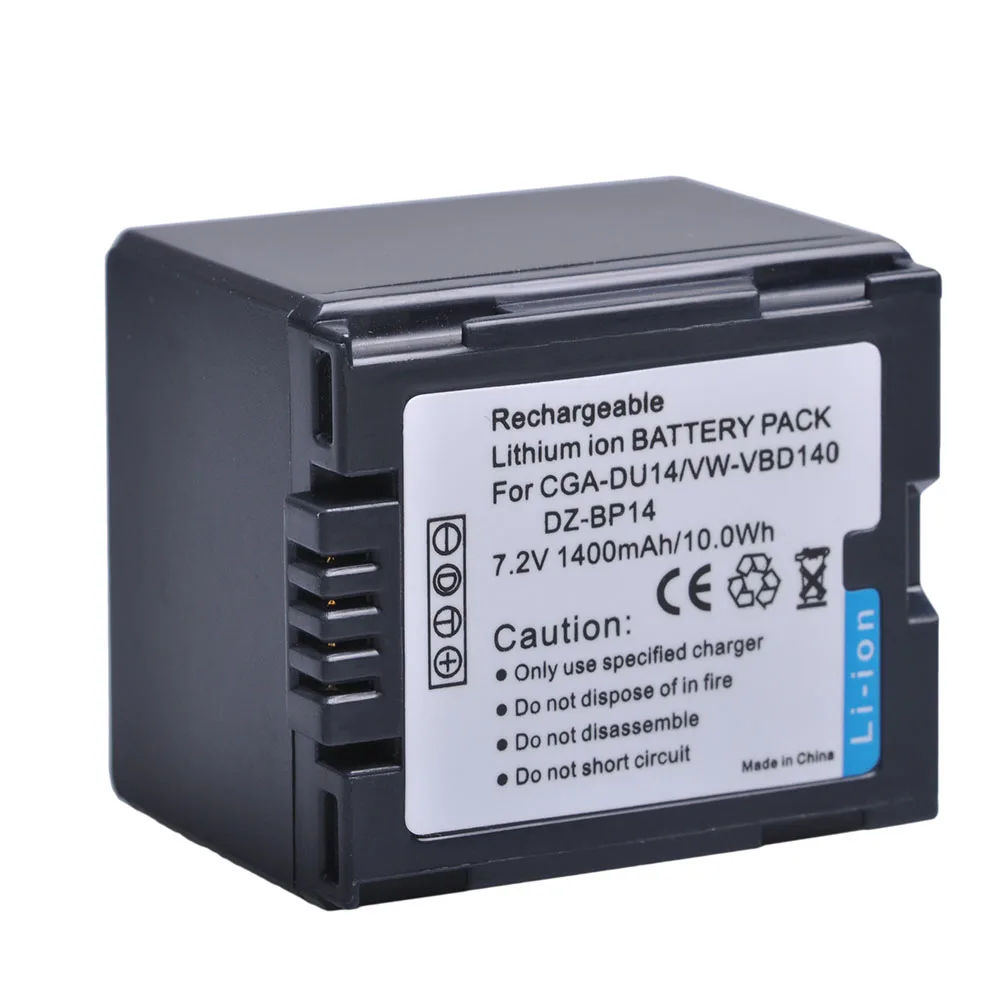 CGA-DU12 CGA-DU14 VW-VBD140 VW-VBD120 Battery for Panasonic NV-GS330 GS400 GS408 GS500 GS508 MX500 PV-GS90 GS120 GS150 GS180 GS3