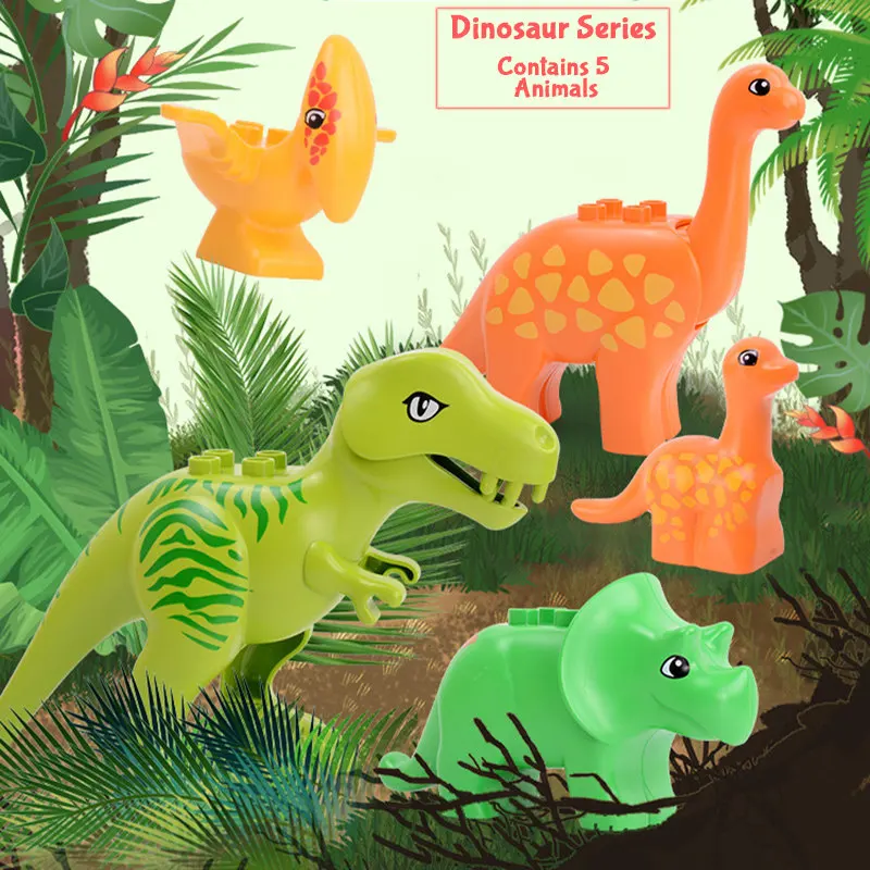 Dinosaur Series dinosaur Model Kits Set Big size Toys Building Blocks Bricks Toys For Children Birthday Gifts