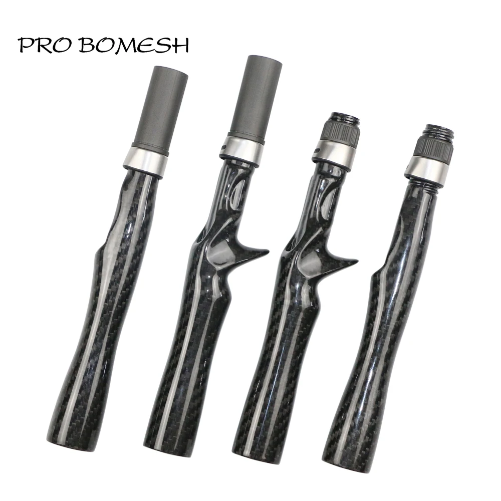 Pro Bomesh Taper Full Carbon Reel Seat Grip With Fuji KDPS/ASH DPS/ASH DIY Trout Fishing Rod Building Component Repair Accessory