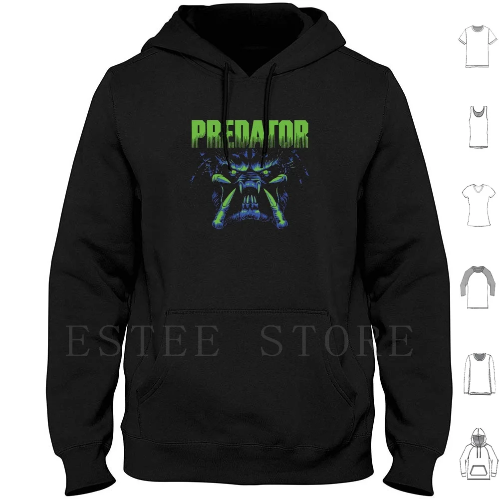 Night Vision Hoodies Long Sleeve Best Selling Vs Horror Horor Movie Fantastic Vs Scarry Kid Funny Cool Halloween