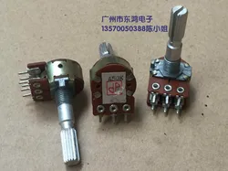 South Korean brand rk16 potentiometer duplex a50k shaft length wrapped thread 30mm light hand feel