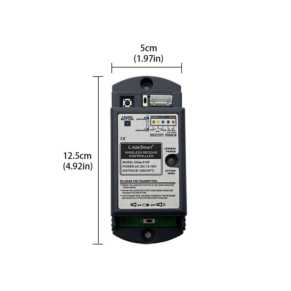 Olide-511 Wireless Auto-door Narrow Handicapped Push Button For Disabled People