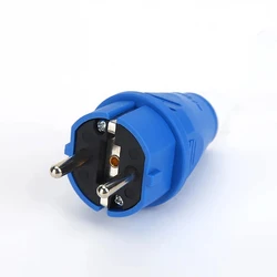 European specifications 16A 220V-240V air conditioning Industrial Plug Socket for cable Electric Power Connector 2P+E IP44