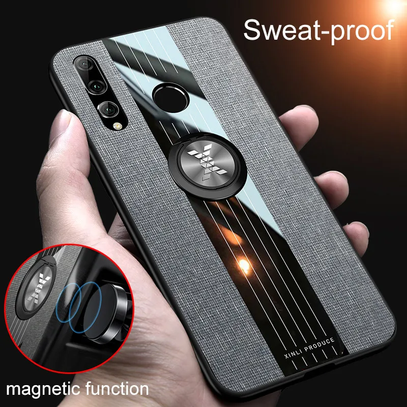 For Huawei Honor 10i 10 20 30 Pro 50 SE Magnet Armor Car Ring Holder Stand Case For Honor V10 V20 V30 V406X 7X 8X 9X 10X Lite