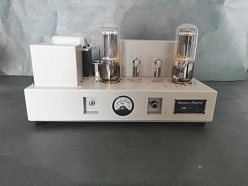 

NEW 12W+12W Western Electric 211 Single-ended Tube Amplifier Tube Amplifier, input impedance: 50KΩ, output: 0-4-8Ω，Power 250W